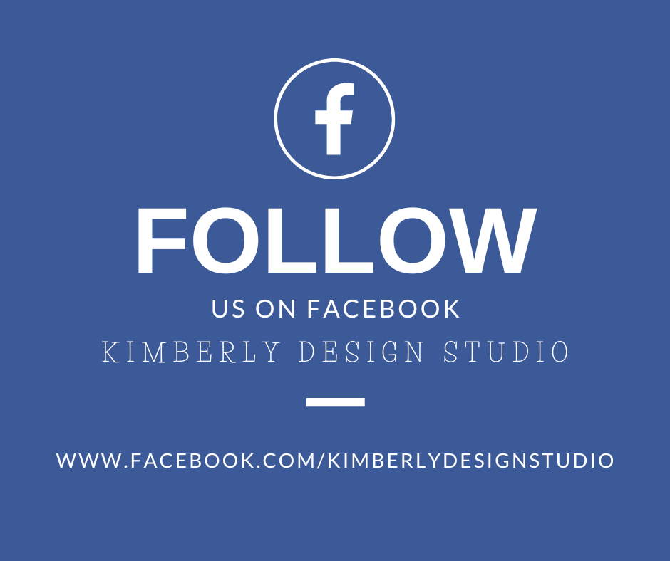 Follow Facebook Design Follow us – Kimberly Design Studio